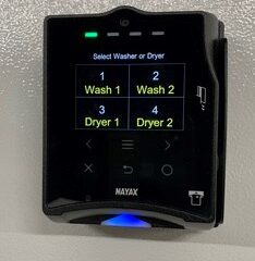 Nayax Contactless Payment System for Commercial Laundry Equipment